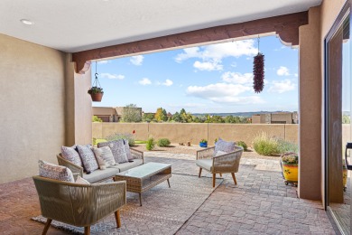 Las Campanas Contemporary Pueblo Retreat Completed in 2023, this on The Club At Las Campanas  in New Mexico - for sale on GolfHomes.com, golf home, golf lot