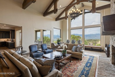 This stunning mountain retreat offers panoramic views of Mt on Red Ledges Golf Club in Utah - for sale on GolfHomes.com, golf home, golf lot