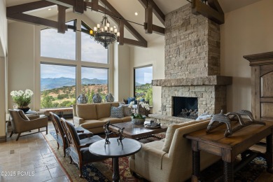 This stunning mountain retreat offers panoramic views of Mt on Red Ledges Golf Club in Utah - for sale on GolfHomes.com, golf home, golf lot