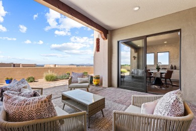 Las Campanas Contemporary Pueblo Retreat Completed in 2023, this on The Club At Las Campanas  in New Mexico - for sale on GolfHomes.com, golf home, golf lot