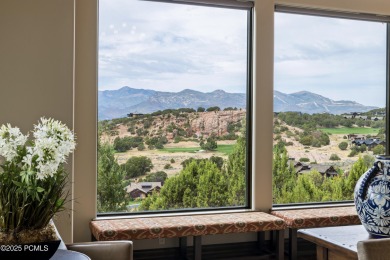 This stunning mountain retreat offers panoramic views of Mt on Red Ledges Golf Club in Utah - for sale on GolfHomes.com, golf home, golf lot