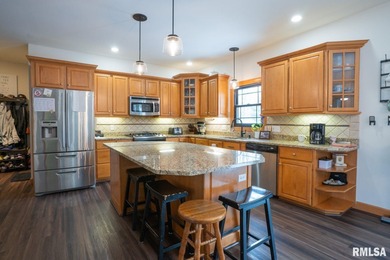 Over 4000 finished SF to enjoy in this 5BR/4.5BA home in highly on Piper Glen Golf Club in Illinois - for sale on GolfHomes.com, golf home, golf lot