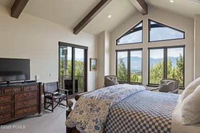 This stunning mountain retreat offers panoramic views of Mt on Red Ledges Golf Club in Utah - for sale on GolfHomes.com, golf home, golf lot