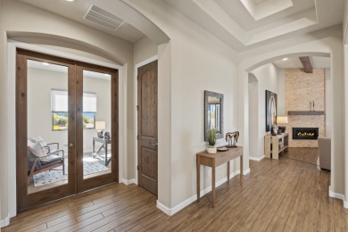 Las Campanas Contemporary Pueblo Retreat Completed in 2023, this on The Club At Las Campanas  in New Mexico - for sale on GolfHomes.com, golf home, golf lot