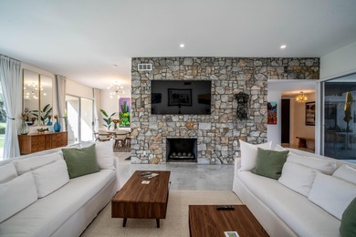 Stunning remodeled William Krisel-designed Mid-Centry Modern on Indian Wells Golf Resort and Country Club in California - for sale on GolfHomes.com, golf home, golf lot