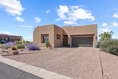 Las Campanas Contemporary Pueblo Retreat Completed in 2023, this on The Club At Las Campanas  in New Mexico - for sale on GolfHomes.com, golf home, golf lot