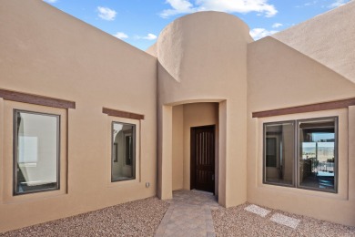 Las Campanas Contemporary Pueblo Retreat Completed in 2023, this on The Club At Las Campanas  in New Mexico - for sale on GolfHomes.com, golf home, golf lot