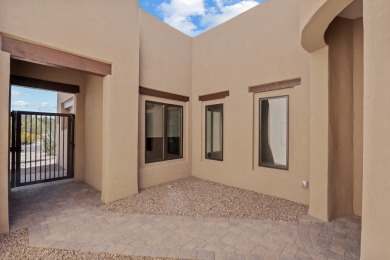 Las Campanas Contemporary Pueblo Retreat Completed in 2023, this on The Club At Las Campanas  in New Mexico - for sale on GolfHomes.com, golf home, golf lot