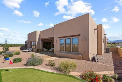 Las Campanas Contemporary Pueblo Retreat Completed in 2023, this on The Club At Las Campanas  in New Mexico - for sale on GolfHomes.com, golf home, golf lot