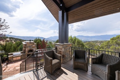 This stunning mountain retreat offers panoramic views of Mt on Red Ledges Golf Club in Utah - for sale on GolfHomes.com, golf home, golf lot