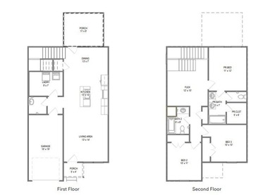 Walk in to the Willow and be in awe of the open floorplan on Cookeville Golf  Club in Tennessee - for sale on GolfHomes.com, golf home, golf lot