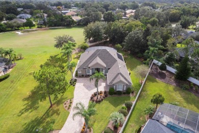 This stunning 4-bedroom, 3-bath pool home overlooking the 16th on DeBary Golf and Country Club in Florida - for sale on GolfHomes.com, golf home, golf lot