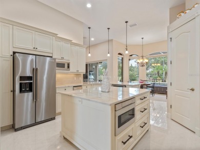 This stunning 4-bedroom, 3-bath pool home overlooking the 16th on DeBary Golf and Country Club in Florida - for sale on GolfHomes.com, golf home, golf lot