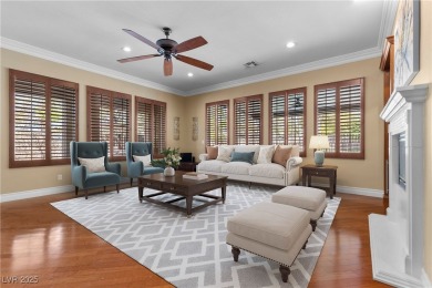BEAUTIFUL PRIVATE OASIS HOME IN THE PRESTIGIOUS GUARD GATED on Southern Highlands Golf Club in Nevada - for sale on GolfHomes.com, golf home, golf lot