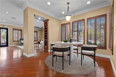 BEAUTIFUL PRIVATE OASIS HOME IN THE PRESTIGIOUS GUARD GATED on Southern Highlands Golf Club in Nevada - for sale on GolfHomes.com, golf home, golf lot