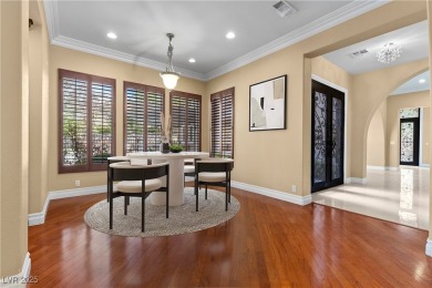 BEAUTIFUL PRIVATE OASIS HOME IN THE PRESTIGIOUS GUARD GATED on Southern Highlands Golf Club in Nevada - for sale on GolfHomes.com, golf home, golf lot