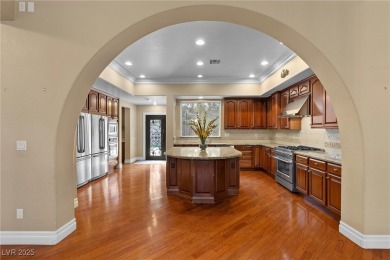 BEAUTIFUL PRIVATE OASIS HOME IN THE PRESTIGIOUS GUARD GATED on Southern Highlands Golf Club in Nevada - for sale on GolfHomes.com, golf home, golf lot