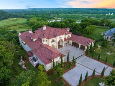 EXTRAORDINARY 2017 Ironwood Homes estate, situated on over 1 on The Patriot in Oklahoma - for sale on GolfHomes.com, golf home, golf lot