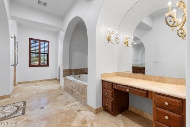 BEAUTIFUL PRIVATE OASIS HOME IN THE PRESTIGIOUS GUARD GATED on Southern Highlands Golf Club in Nevada - for sale on GolfHomes.com, golf home, golf lot