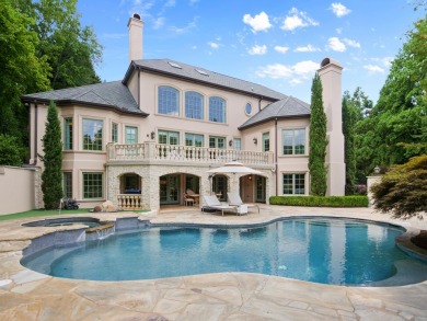 This stunning French European style home on the lake in Carolina on The Carolina Country Club in South Carolina - for sale on GolfHomes.com, golf home, golf lot