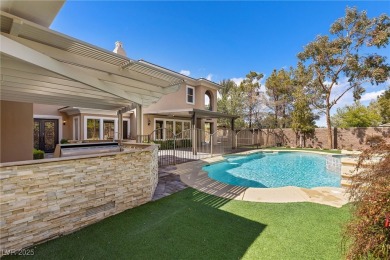 BEAUTIFUL PRIVATE OASIS HOME IN THE PRESTIGIOUS GUARD GATED on Southern Highlands Golf Club in Nevada - for sale on GolfHomes.com, golf home, golf lot