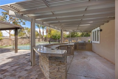 BEAUTIFUL PRIVATE OASIS HOME IN THE PRESTIGIOUS GUARD GATED on Southern Highlands Golf Club in Nevada - for sale on GolfHomes.com, golf home, golf lot
