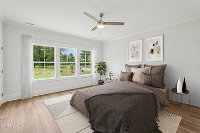 Discover the Skiff, a beautiful new Logan Home, located in on Sea Trail Golf Resort in North Carolina - for sale on GolfHomes.com, golf home, golf lot