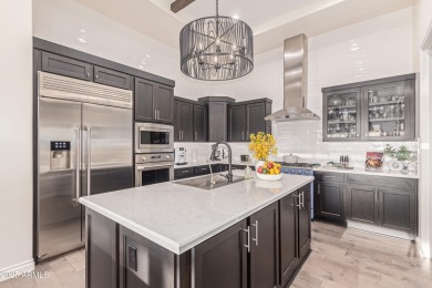 Welcome to this exquisite single-story home in the prestigious on Encanterra Country Club in Arizona - for sale on GolfHomes.com, golf home, golf lot