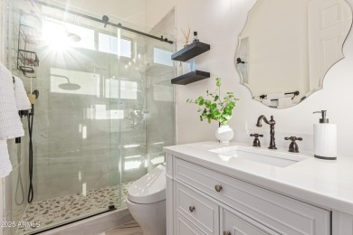 Welcome to this exquisite single-story home in the prestigious on Encanterra Country Club in Arizona - for sale on GolfHomes.com, golf home, golf lot