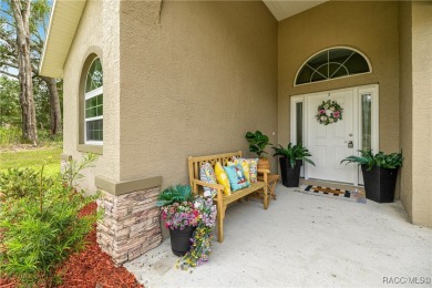Brand new and move-in ready, this 4-bedroom, 3-bathroom pool on Pine Ridge Community Golf and Country Club in Florida - for sale on GolfHomes.com, golf home, golf lot