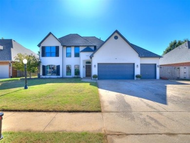 Welcome to this beautiful 4-bedroom, 3.5 bath home in the highly on  in Oklahoma - for sale on GolfHomes.com, golf home, golf lot