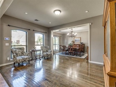 Welcome to this beautiful 4-bedroom, 3.5 bath home in the highly on  in Oklahoma - for sale on GolfHomes.com, golf home, golf lot