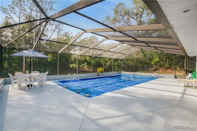 Spacious one owner POOL home nestled on two spacious lots on on Citrus Springs Country Club in Florida - for sale on GolfHomes.com, golf home, golf lot