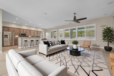 Welcome to your desert dream home! Nestled at the end of a on Palm Desert Resort Country Club in California - for sale on GolfHomes.com, golf home, golf lot