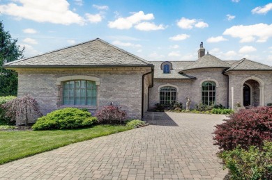 Stunning custom estate on the 1st hole fairway of the on Highland Springs Country Club in Missouri - for sale on GolfHomes.com, golf home, golf lot