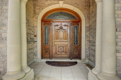Stunning custom estate on the 1st hole fairway of the on Highland Springs Country Club in Missouri - for sale on GolfHomes.com, golf home, golf lot