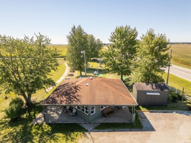 Picturesque former golf course with clubhouse and pole building on Hollow Acres Golf Center in Indiana - for sale on GolfHomes.com, golf home, golf lot