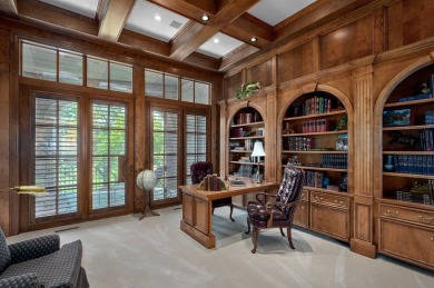 Stunning custom estate on the 1st hole fairway of the on Highland Springs Country Club in Missouri - for sale on GolfHomes.com, golf home, golf lot