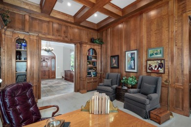 Stunning custom estate on the 1st hole fairway of the on Highland Springs Country Club in Missouri - for sale on GolfHomes.com, golf home, golf lot