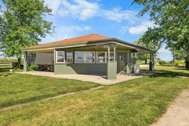 Picturesque former golf course with clubhouse and pole building on Hollow Acres Golf Center in Indiana - for sale on GolfHomes.com, golf home, golf lot