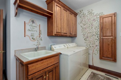 Stunning custom estate on the 1st hole fairway of the on Highland Springs Country Club in Missouri - for sale on GolfHomes.com, golf home, golf lot