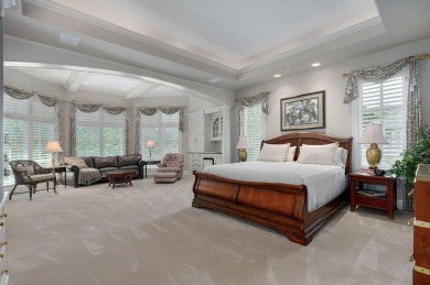 Stunning custom estate on the 1st hole fairway of the on Highland Springs Country Club in Missouri - for sale on GolfHomes.com, golf home, golf lot