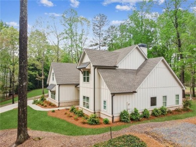 Custom Built in 2021, Master on Main, Level Wooded Backyard on on Royal Lakes Golf and Country Club in Georgia - for sale on GolfHomes.com, golf home, golf lot