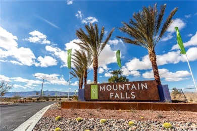Located in the highly acclaimed Mountain Falls Golf Course on Mountain Falls Golf Course in Nevada - for sale on GolfHomes.com, golf home, golf lot