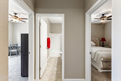 Better Than New, DR Horton Home has Beautiful Heated Pool & Spa on Poston Butte Golf Club in Arizona - for sale on GolfHomes.com, golf home, golf lot