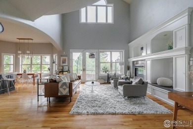 This 5-bed, 5-bath home in exclusive Indian Peaks backs directly on Indian Peaks Golf Course in Colorado - for sale on GolfHomes.com, golf home, golf lot