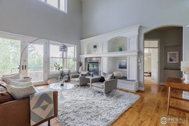 This 5-bed, 5-bath home in exclusive Indian Peaks backs directly on Indian Peaks Golf Course in Colorado - for sale on GolfHomes.com, golf home, golf lot