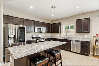 Better Than New, DR Horton Home has Beautiful Heated Pool & Spa on Poston Butte Golf Club in Arizona - for sale on GolfHomes.com, golf home, golf lot