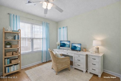 Discover your slice of paradise in this stunning 3 bedroom, 2 on Crow Creek Golf Club in North Carolina - for sale on GolfHomes.com, golf home, golf lot