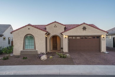 Sitting on a premium homesite with Wagner Wash bordering the on Copper Canyon Golf Club in Arizona - for sale on GolfHomes.com, golf home, golf lot